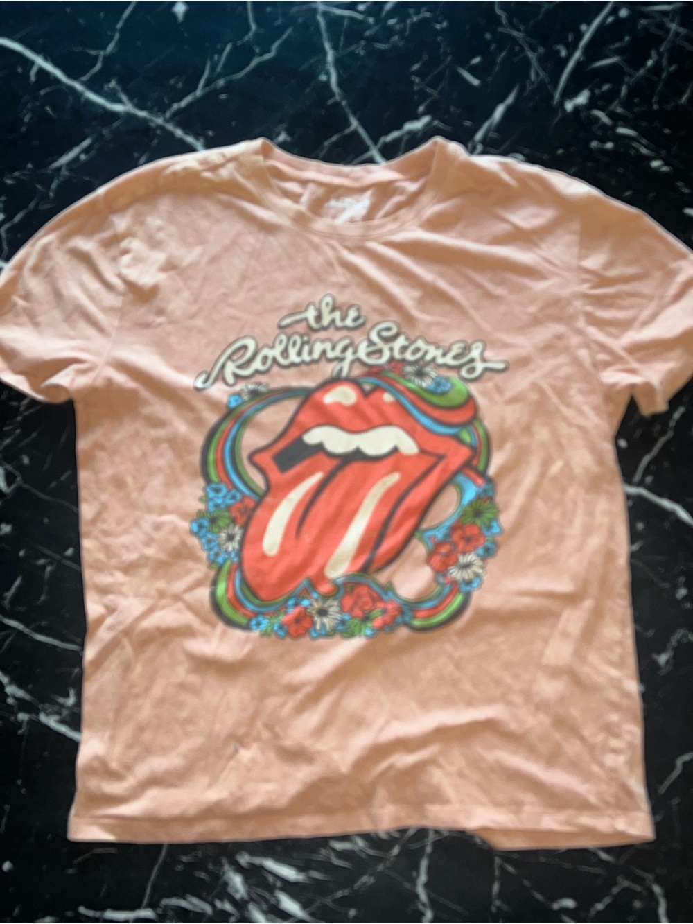 The Rolling Stones Pink Graphic Tee - Women’s Shirt